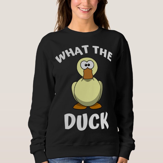 Sudadera What the Duck  1 (Anverso)