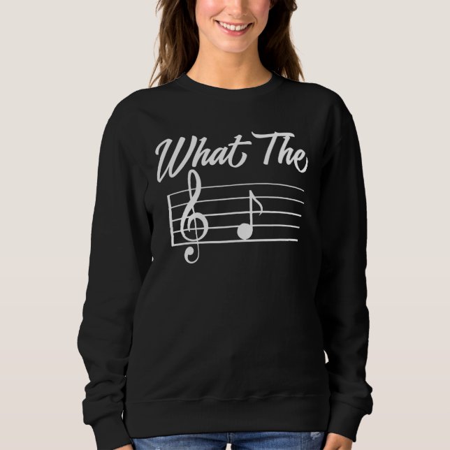 Sudadera What The Musical (Anverso)