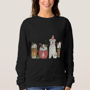 Sudadera Wheaten Terrier Café Navidades de invierno Perro M