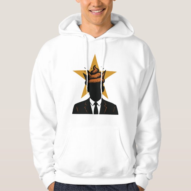 Sudadera When your leader has a smelly crown... (Anverso)