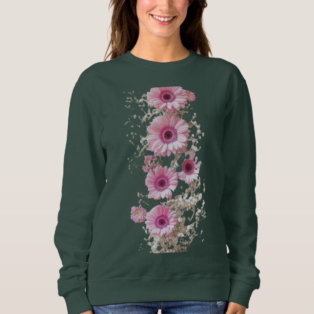 Sudadera Where Softness Lives A Gentle Bloom Pink Serenade  (Anverso)