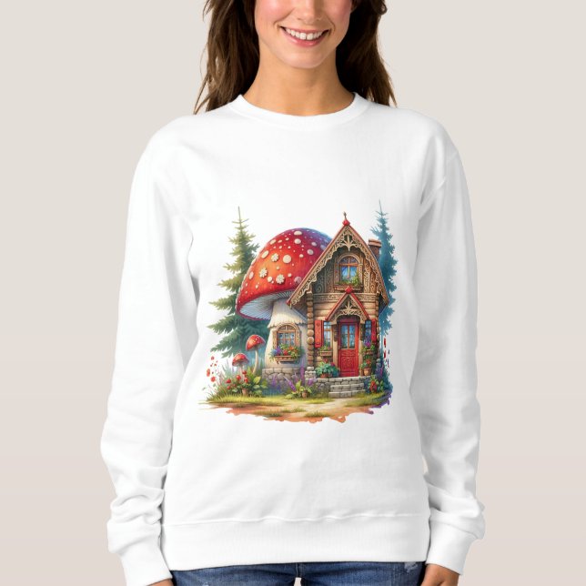 Sudadera Whimsical Gnome Garden T-Shirt (Anverso)