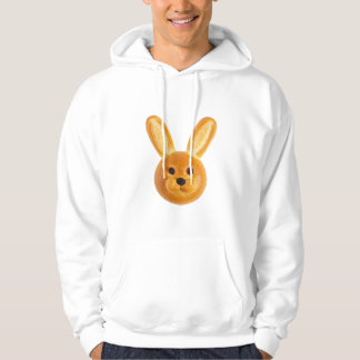 Sudadera Whimsical Golden Rabbit Food Art