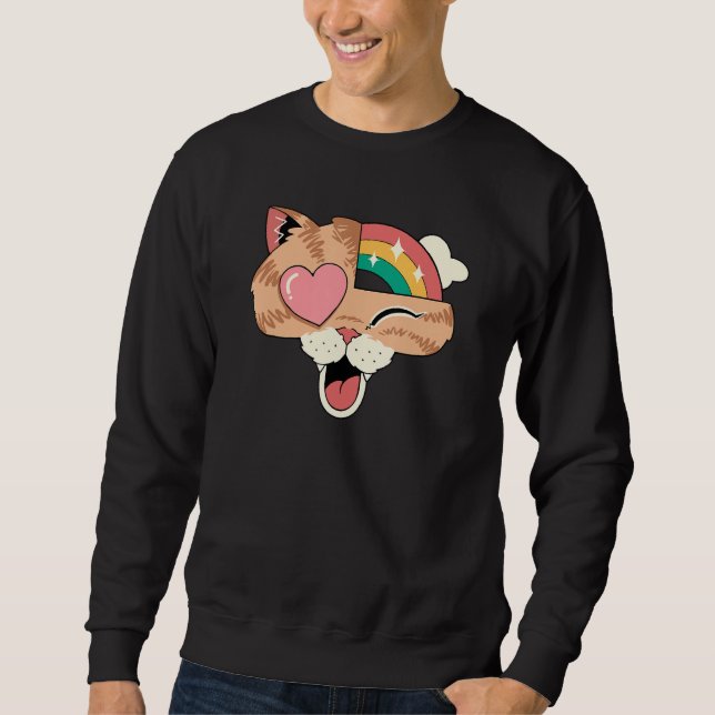 Sudadera Whimsical Whiskers II (Anverso)