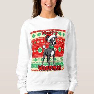 Sudadera Whippet Feliz Woofmas