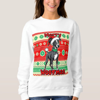 Sudadera Whippet Feliz Woofmas