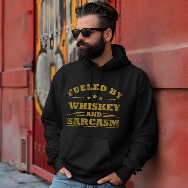Sudadera Whiskey cita graciosos dichos de alcohol (Subido por el creador)