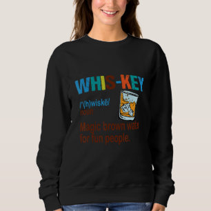 Sudadera Whiskey Definition Single Malt Bourbon Scotch