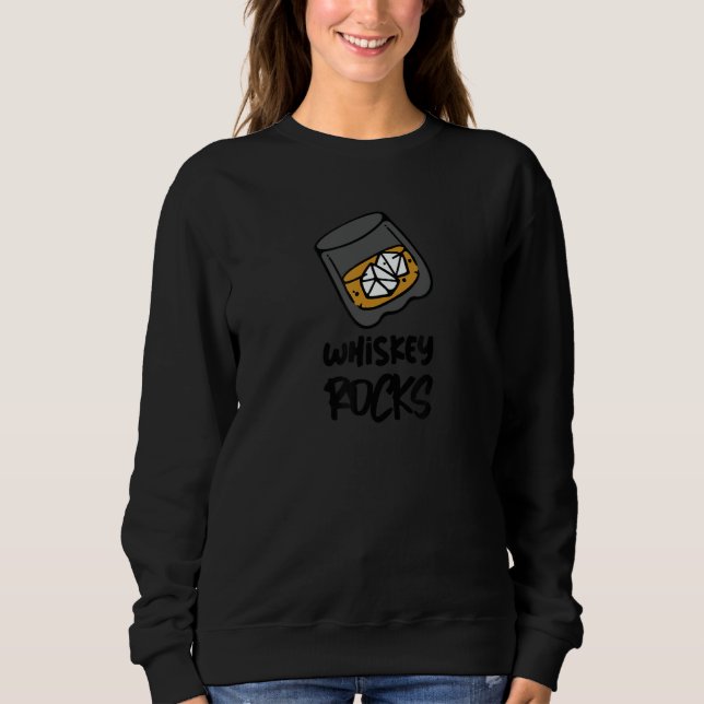 Sudadera Whiskey Rocks   Whiskey (Anverso)