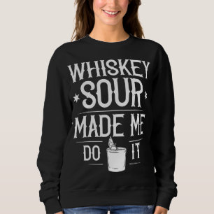 Sudadera Whiskey Sour Receta Mezcla de bebidas