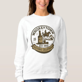 Sudadera Whiskeytown - Histórico Emblema Vintage de Califor