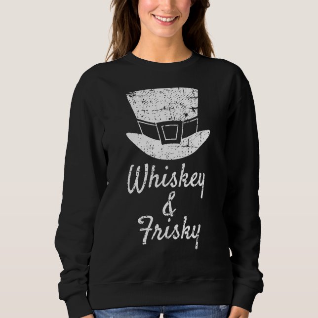 Sudadera Whisky Frisky  Vintage St Patricks (Anverso)