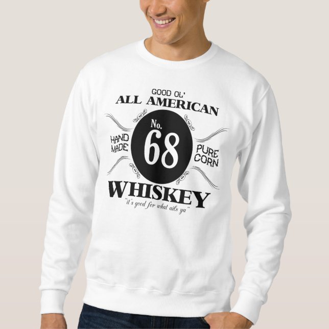 Sudadera Whisky Todo-Americano de no. 68 - médico del (Anverso)