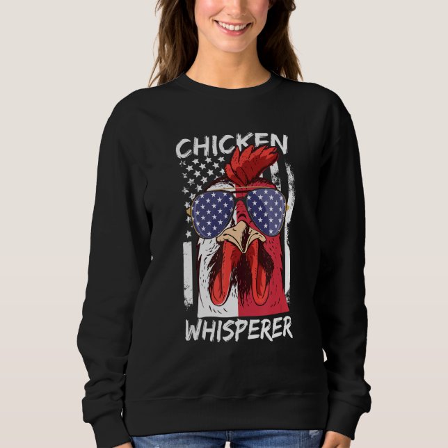 Sudadera Whisperer de pollo 5 (Anverso)