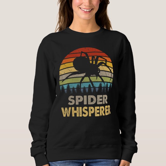 Sudadera Whisperer retro Spider (Anverso)