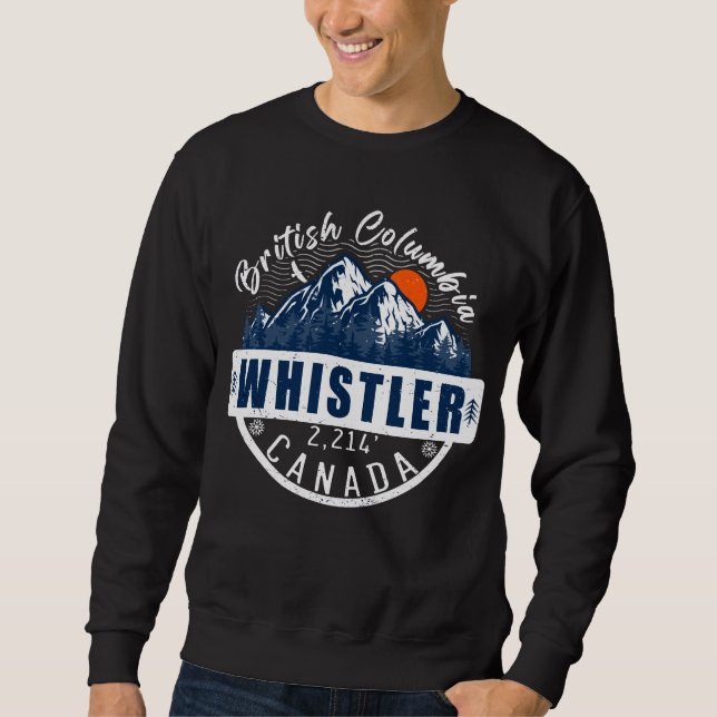Sudadera Whistler Vancouver, Columbia Británica - Canadá -  (Anverso)