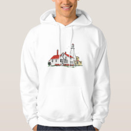 Sudadera White Fish Point Lighthouse Michigan
