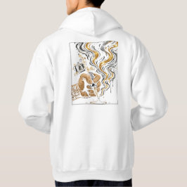 Sudadera White & Gold Design Collection