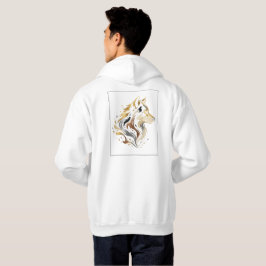 Sudadera White & Gold Design Collection