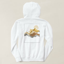 Sudadera White & Gold Design Collection