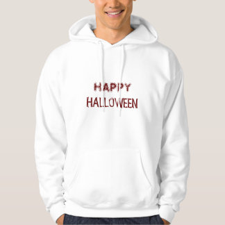 Sudadera White Happy Halloween Hoodie se empeñará en los tr
