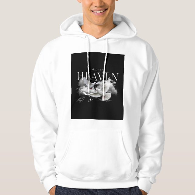 Sudadera White Heaven Streetwear T-Shirt Design (Anverso)