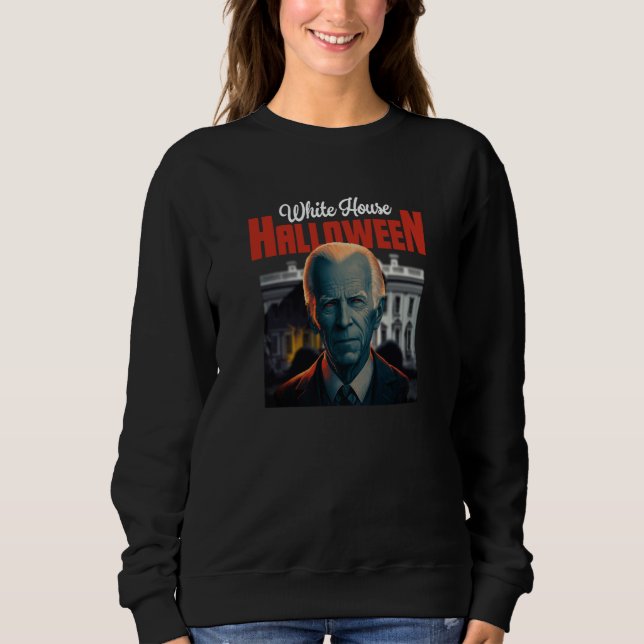 Sudadera White House Halloween (Anverso)