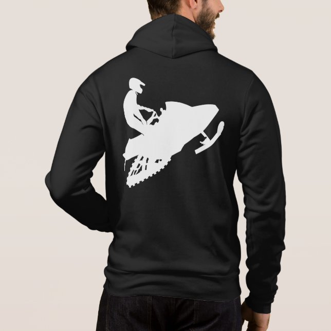 Sudadera White-Snowmobile (Reverso)