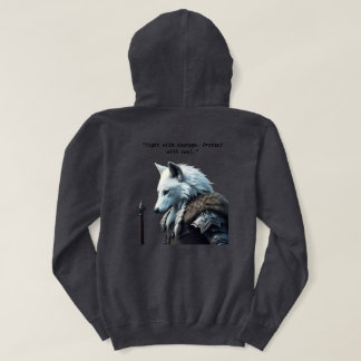 Sudadera "White Wolf Spirit – Epic Sweatshirt"