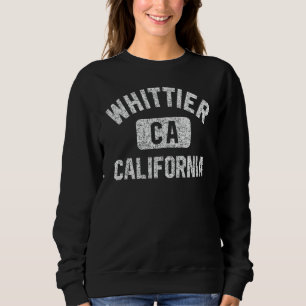 Sudadera Whittier Ca California Gym Style Pink W Distress W