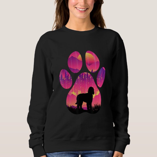 Sudadera Whoodle Paw Mom Dad Dog  Women Men (Anverso)