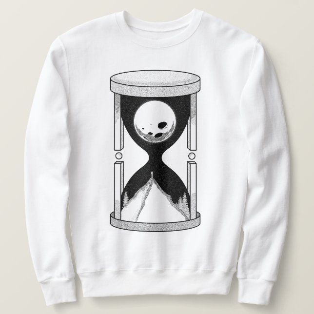 Sudadera ¿WhyBother? Equipo del reloj de arena (Anverso del diseño)