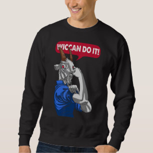 Sudadera Wiccan Do It Baphomet Goat Satanic Occult Gothic