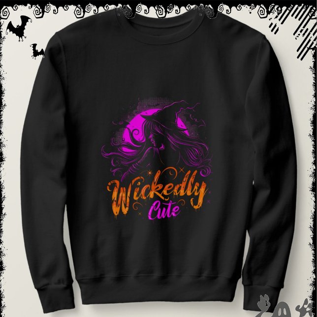 Sudadera Wickedly Cute | ExDesigner | Halloween (Subido por el creador)
