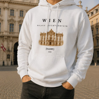 Sudadera Wien Palais Liechtenstein | Name & Jahr