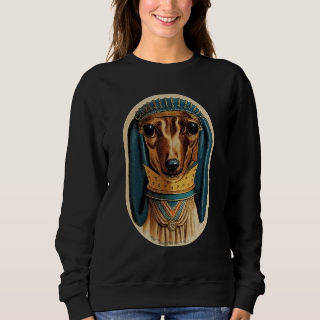 Sudadera Wiener Dog Ancient Retro Dachshund 8 (Anverso)
