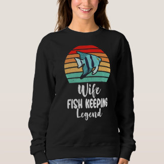Sudadera Wife Fish Keeping Legend Fish Owner Premium