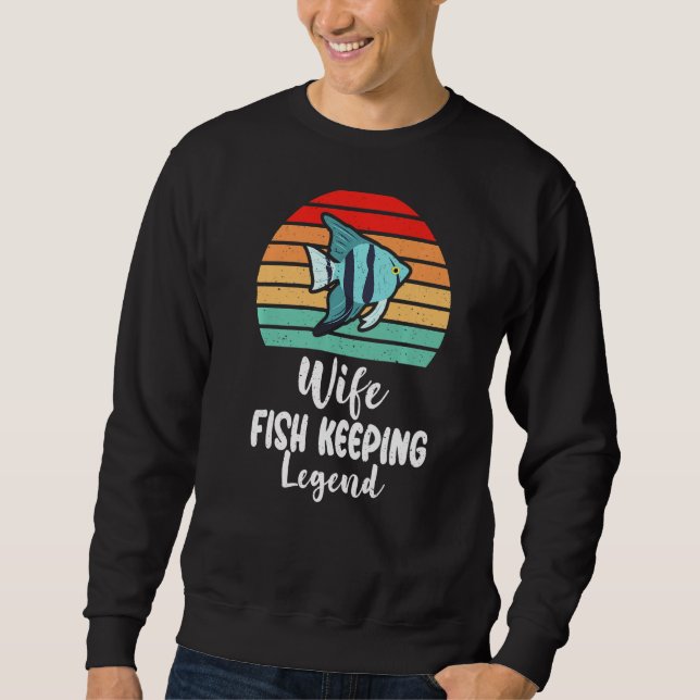 Sudadera Wife Fish Keeping Legend Fish Owner Premium (Anverso)