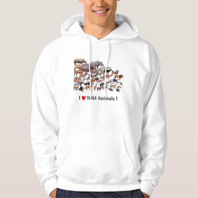 Sudadera Wild Animals (Anverso)