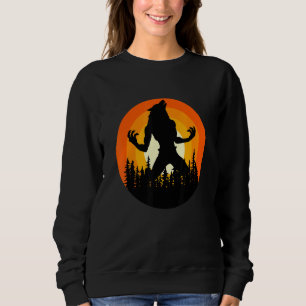 Sudadera Wild Halloween Werewolf Novedad Gráfico S Guay Des