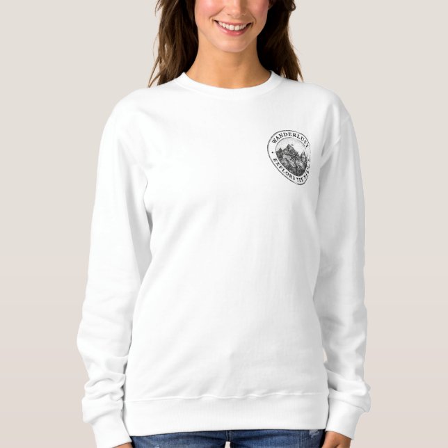 Sudadera Wild Mountain Soul Chaqueta con Capucha para Mujer (Anverso)