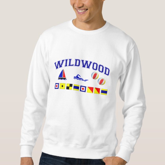 Sudadera Wildwood, NJ (Anverso)