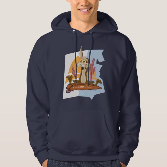 Sudadera WILE E. COYOTE™ (Carnívoro en serio) (Anverso)