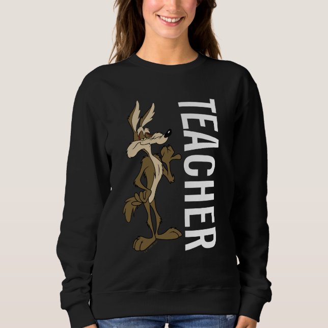 Sudadera WILE E. COYOTE™ Teacher (Anverso)