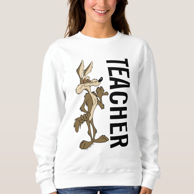Sudadera WILE E. COYOTE™ Teacher (Anverso)