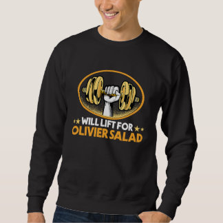 Sudadera Will Lift for Olivier Salad  Potato Salad Humor