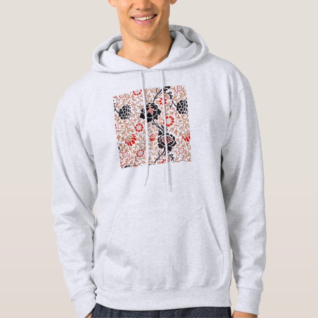 Sudadera William Morris Grafton Diseño de Arte Botánico (Anverso)