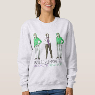 Sudadera Williamsburg Brooklyn New York City NYC Hipster