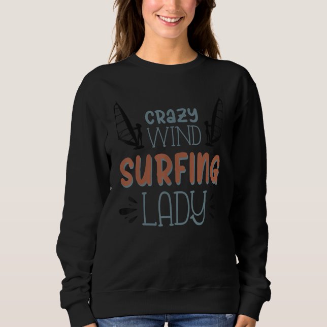 Sudadera Windsurf Lady Windsurf loco 1 (Anverso)