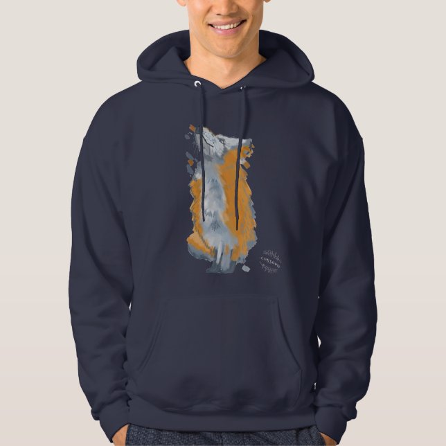 Sudadera Wine Bar Fox Hoodie (Anverso)